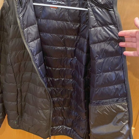 XL Hawke & Co Down Fill Sport Packable Jacket NWOT - Picture 4 of 13